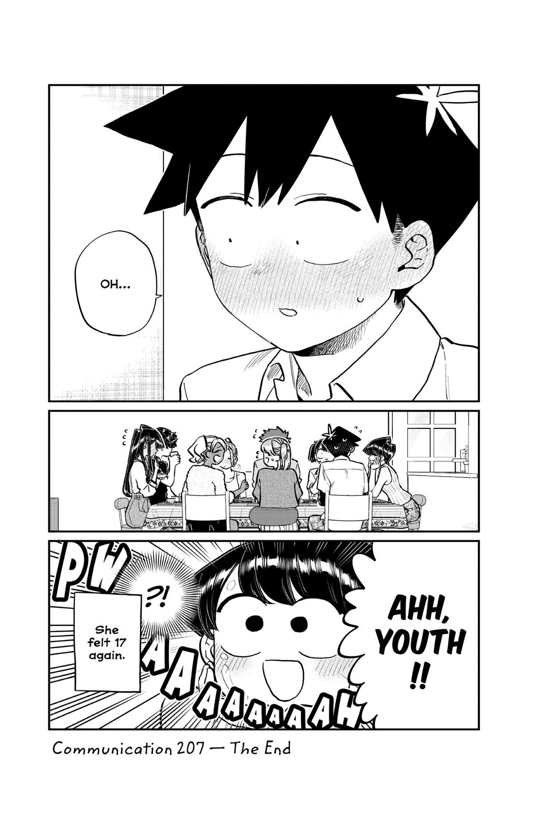 Komi Can’t Communicate Chapter 207