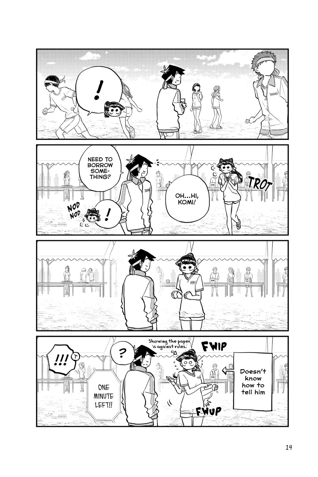 Komi Can’t Communicate Chapter 209