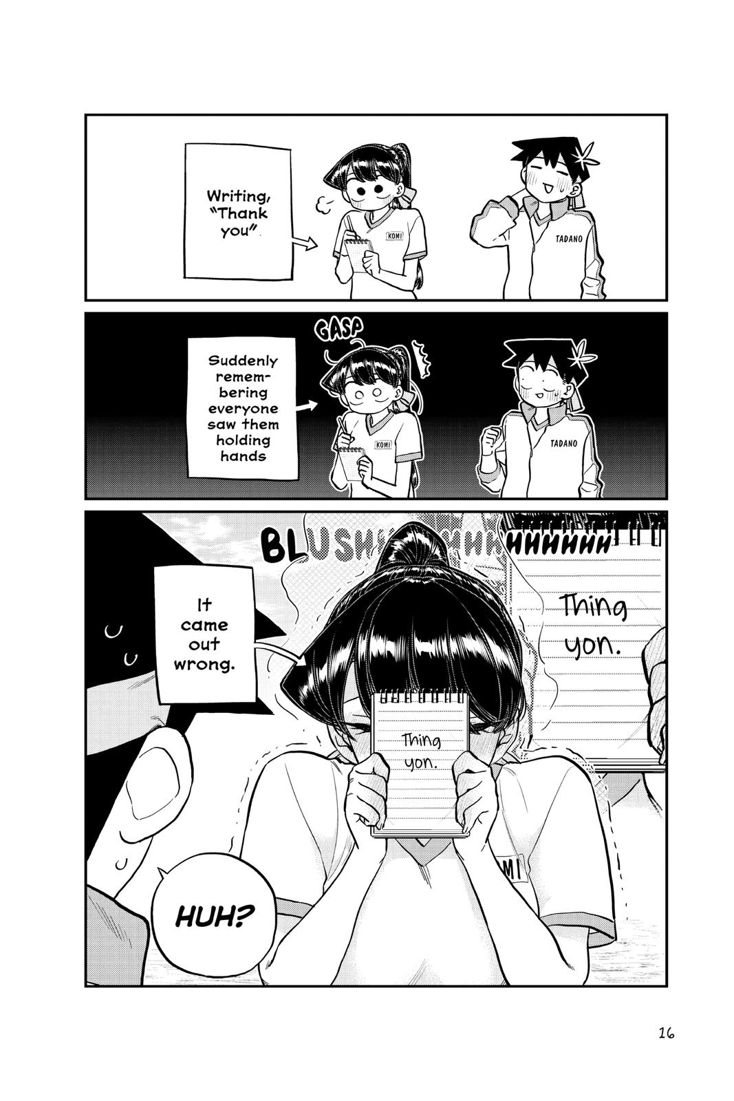 Komi Can’t Communicate Chapter 209