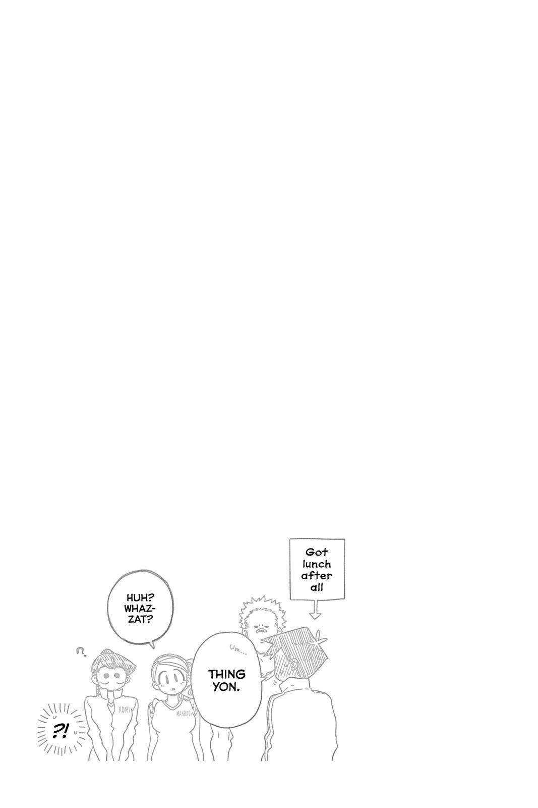 Komi Can’t Communicate Chapter 210