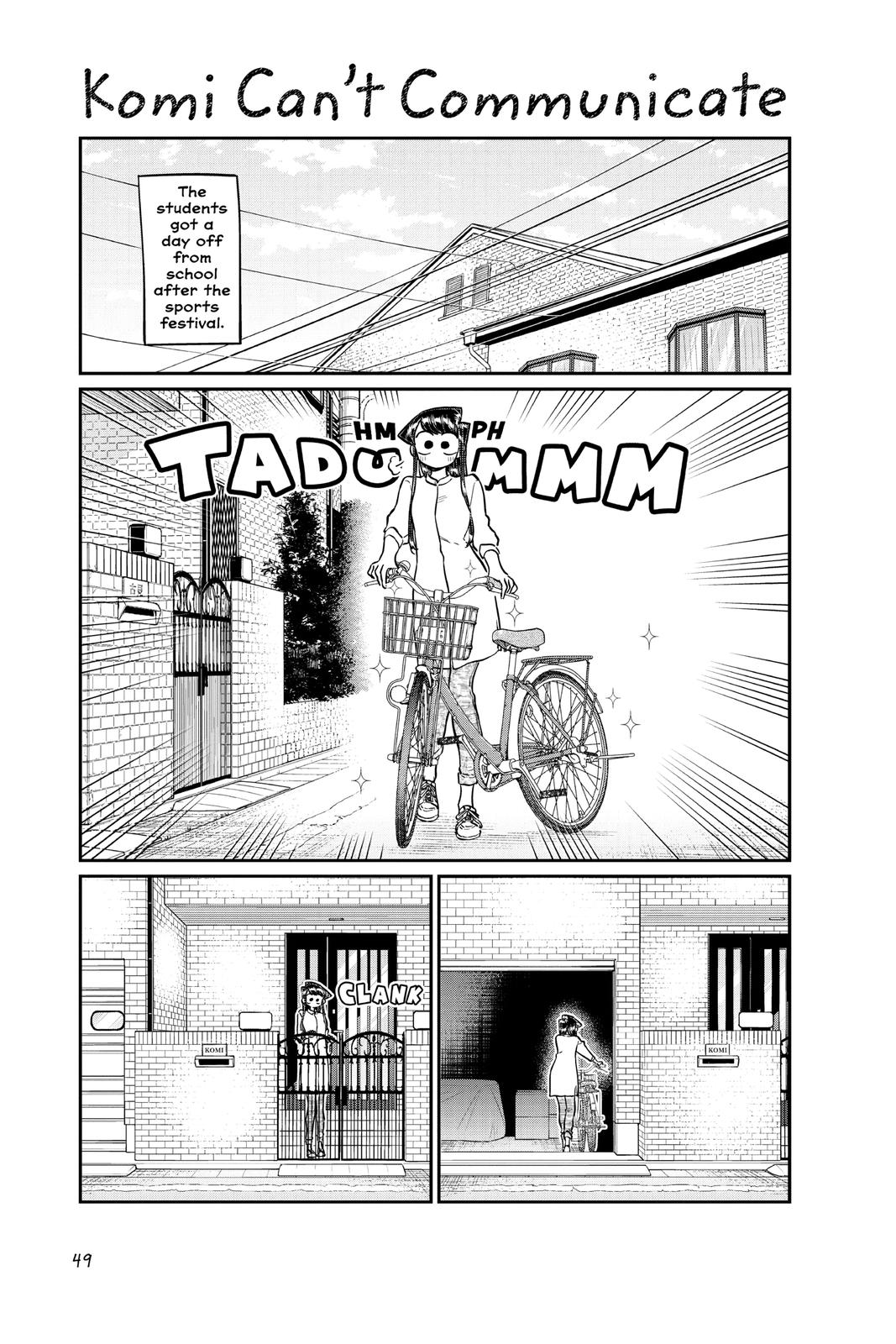 Komi Can’t Communicate Chapter 214