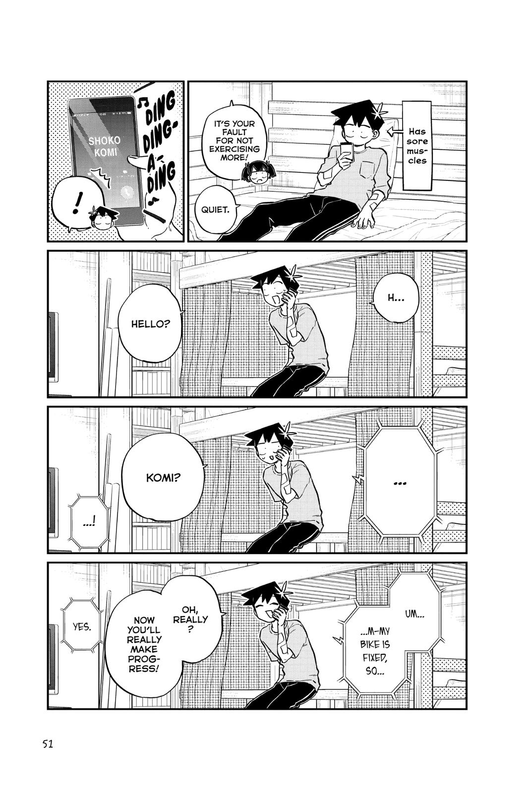 Komi Can’t Communicate Chapter 214
