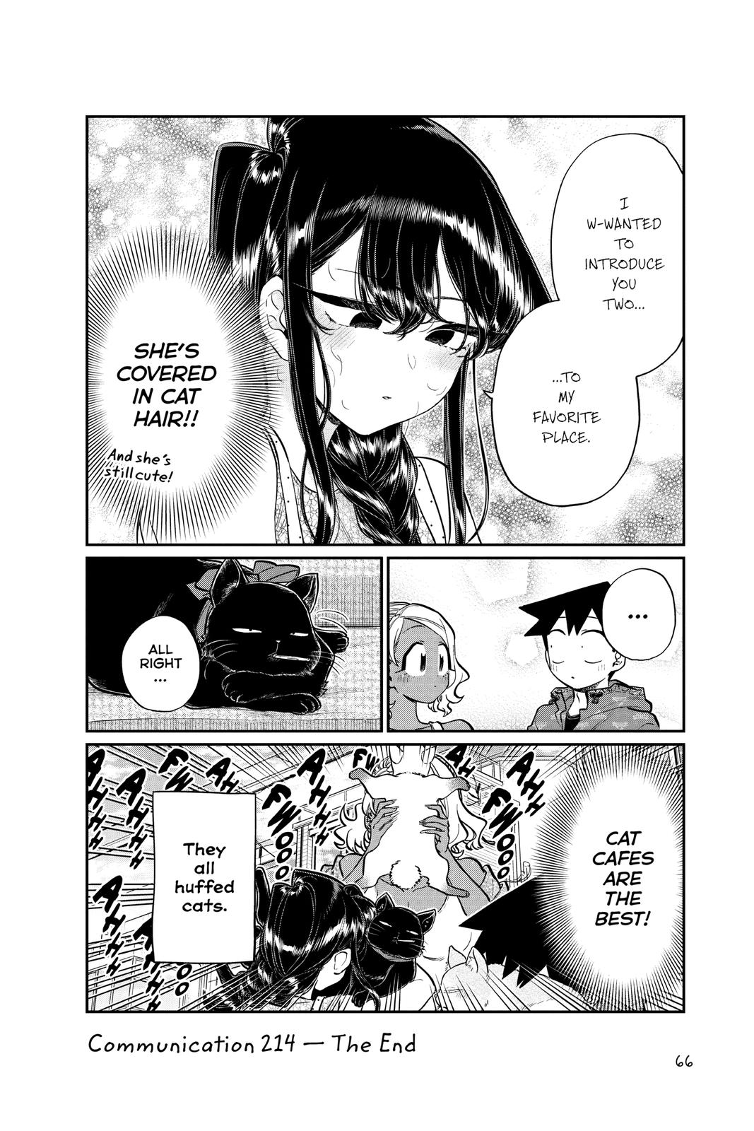 Komi Can’t Communicate Chapter 214