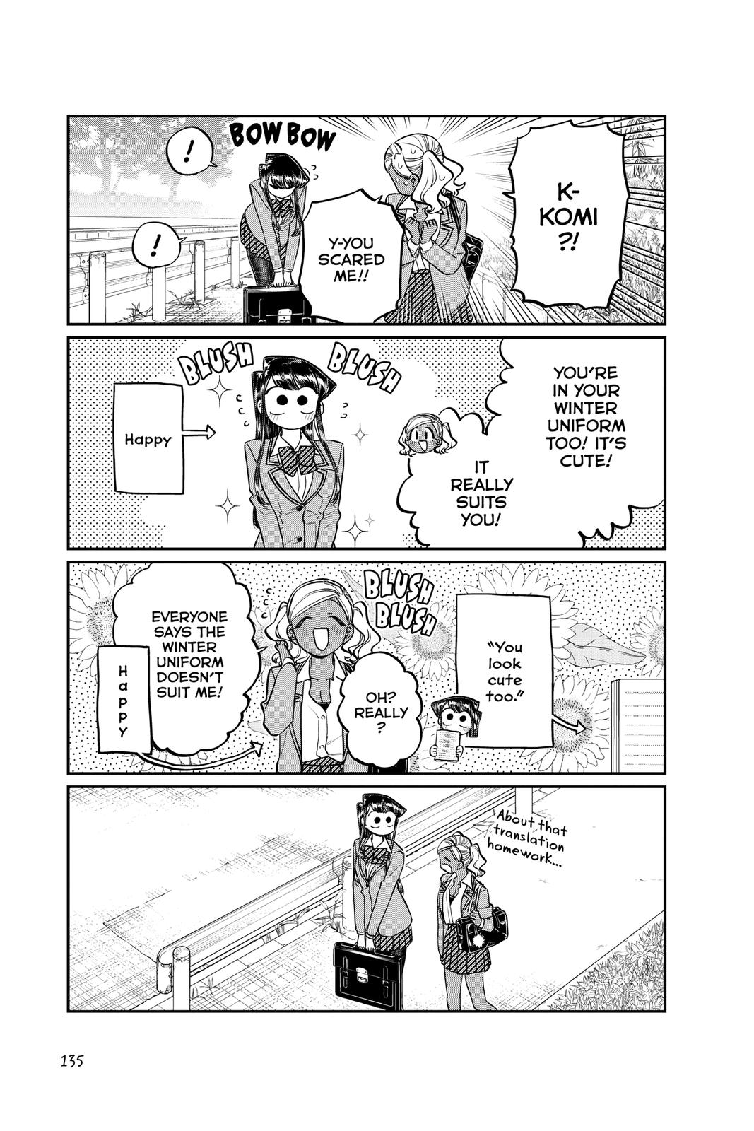 Komi Can’t Communicate Chapter 219