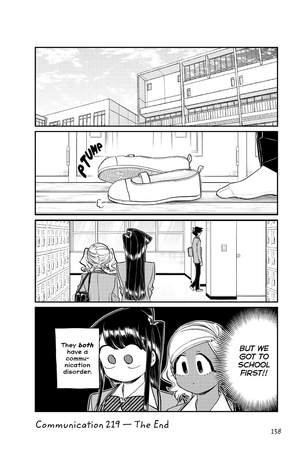 Komi Can’t Communicate Chapter 219