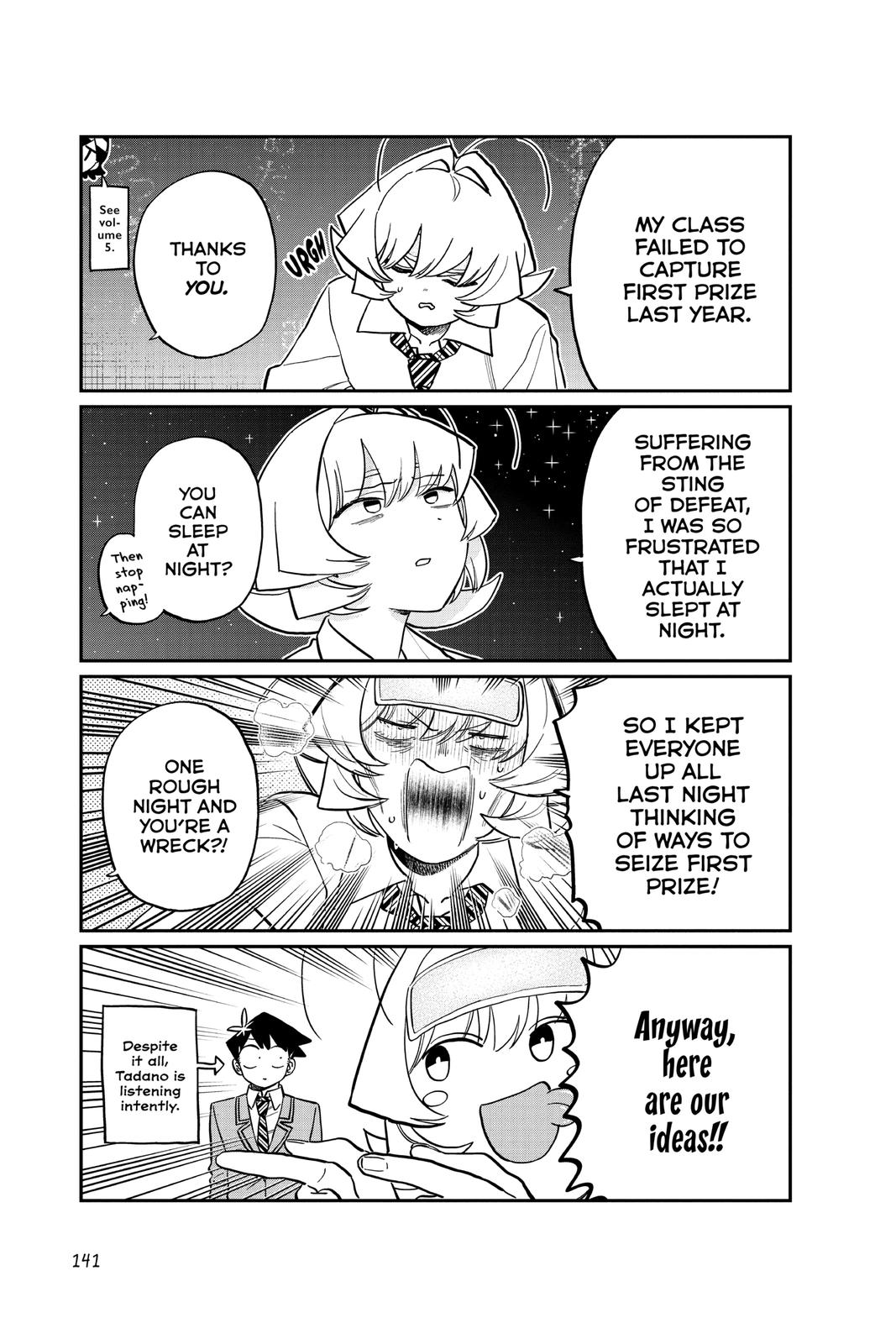 Komi Can’t Communicate Chapter 220