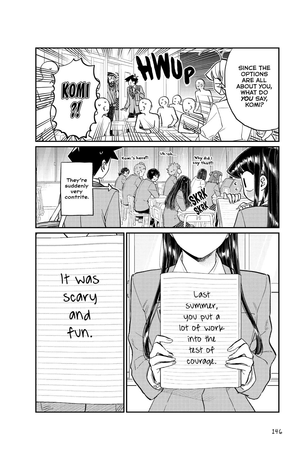 Komi Can’t Communicate Chapter 220