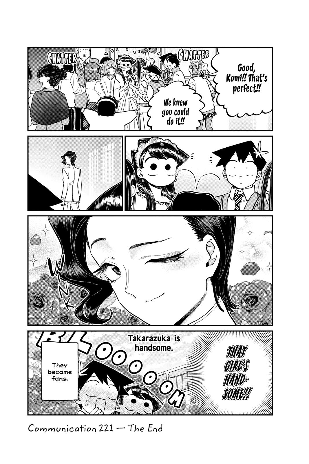 Komi Can’t Communicate Chapter 221