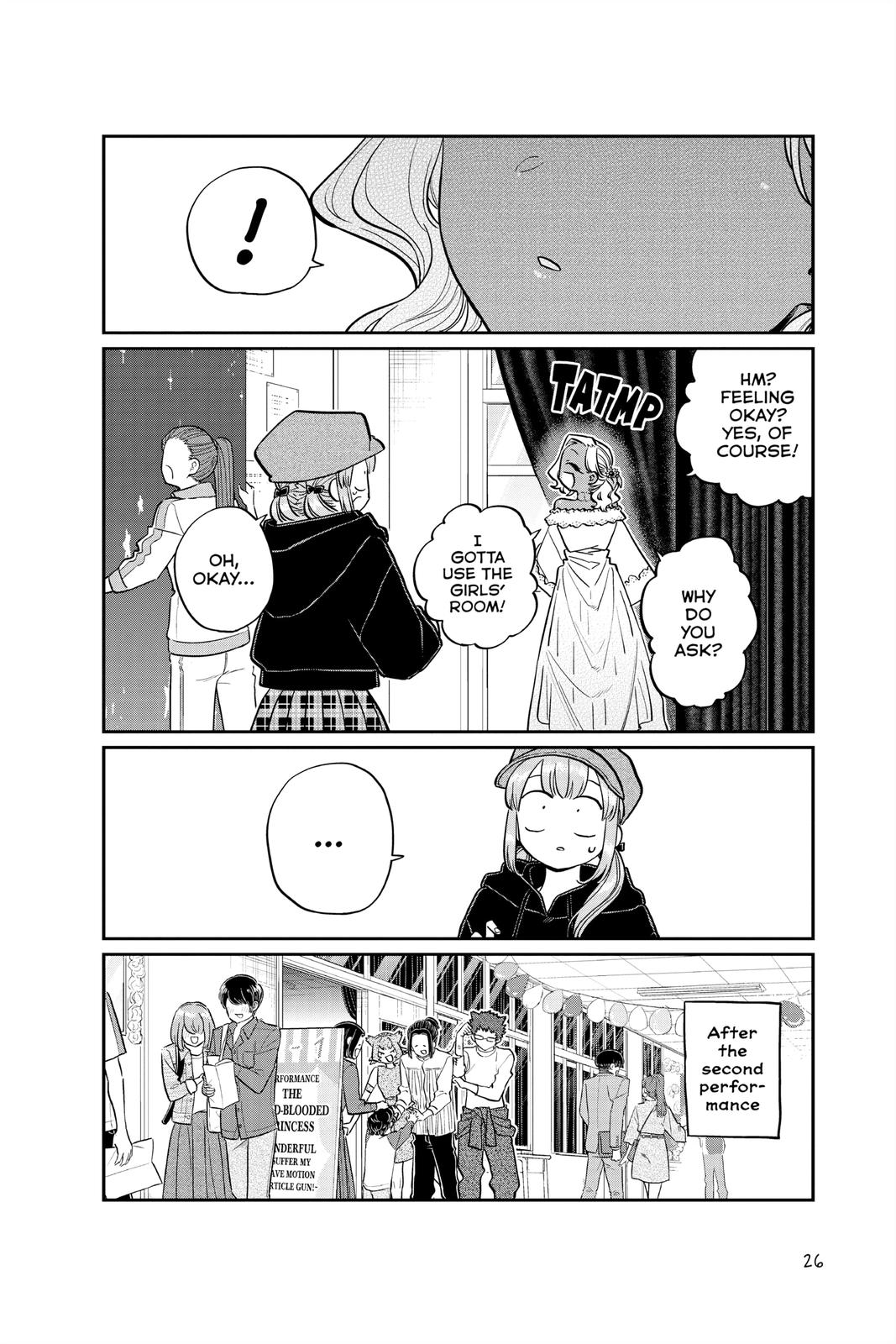 Komi Can’t Communicate Chapter 225