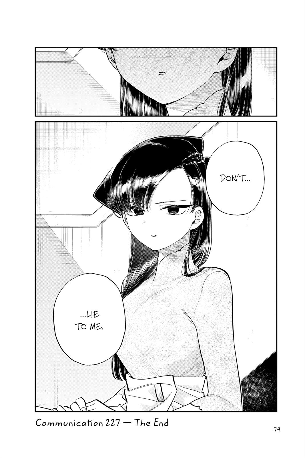 Komi Can’t Communicate Chapter 227