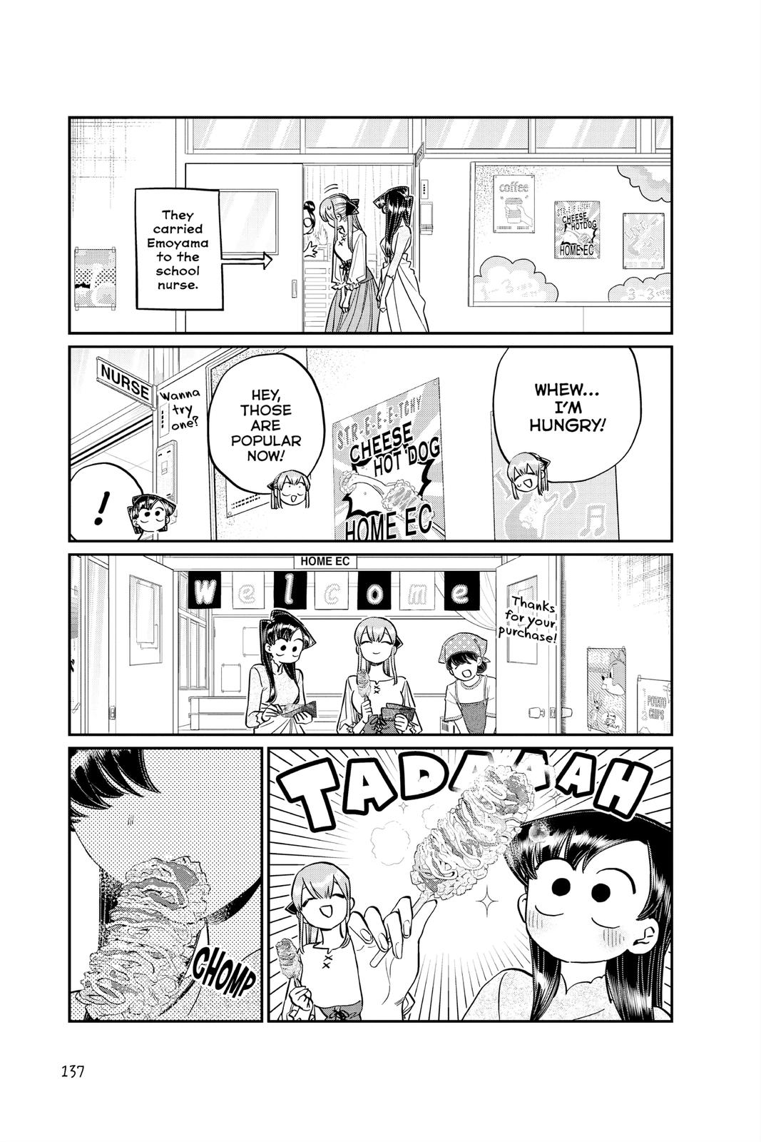 Komi Can’t Communicate Chapter 232