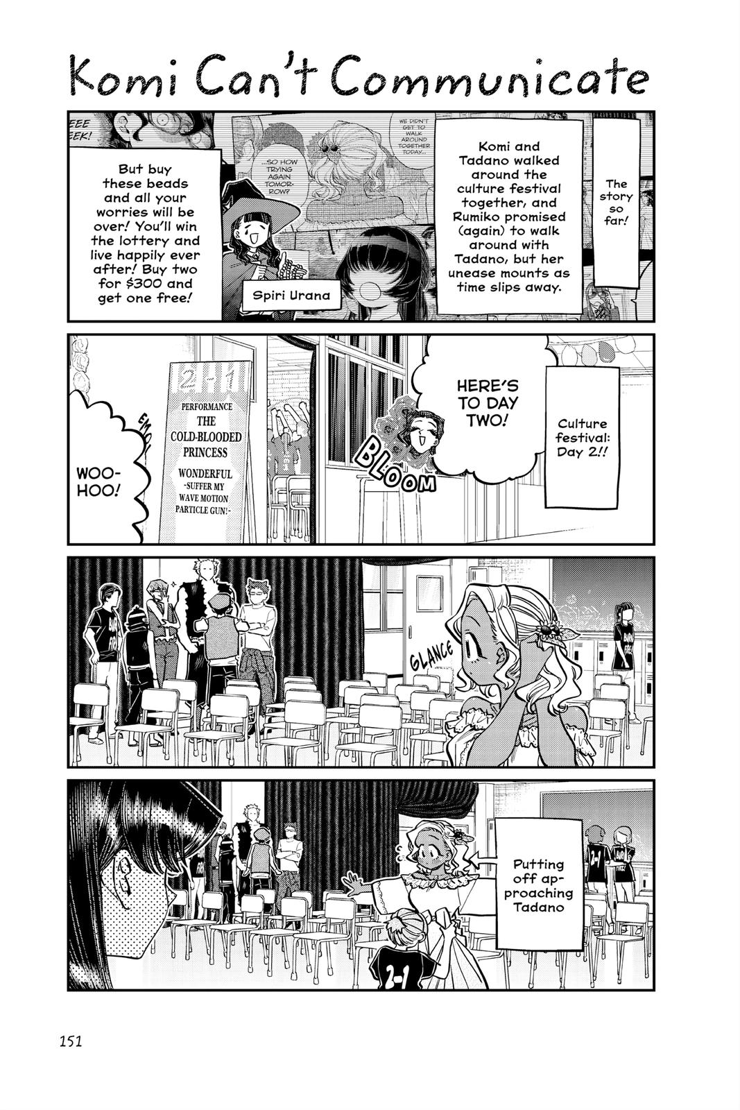 Komi Can’t Communicate Chapter 233