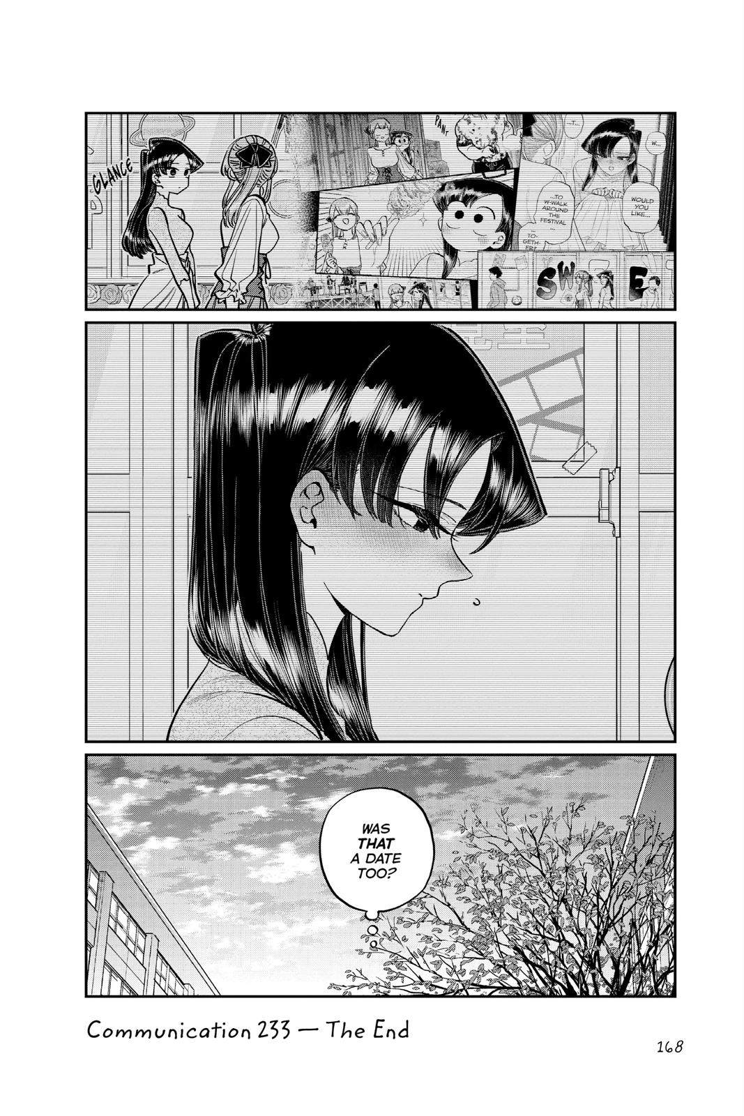 Komi Can’t Communicate Chapter 233