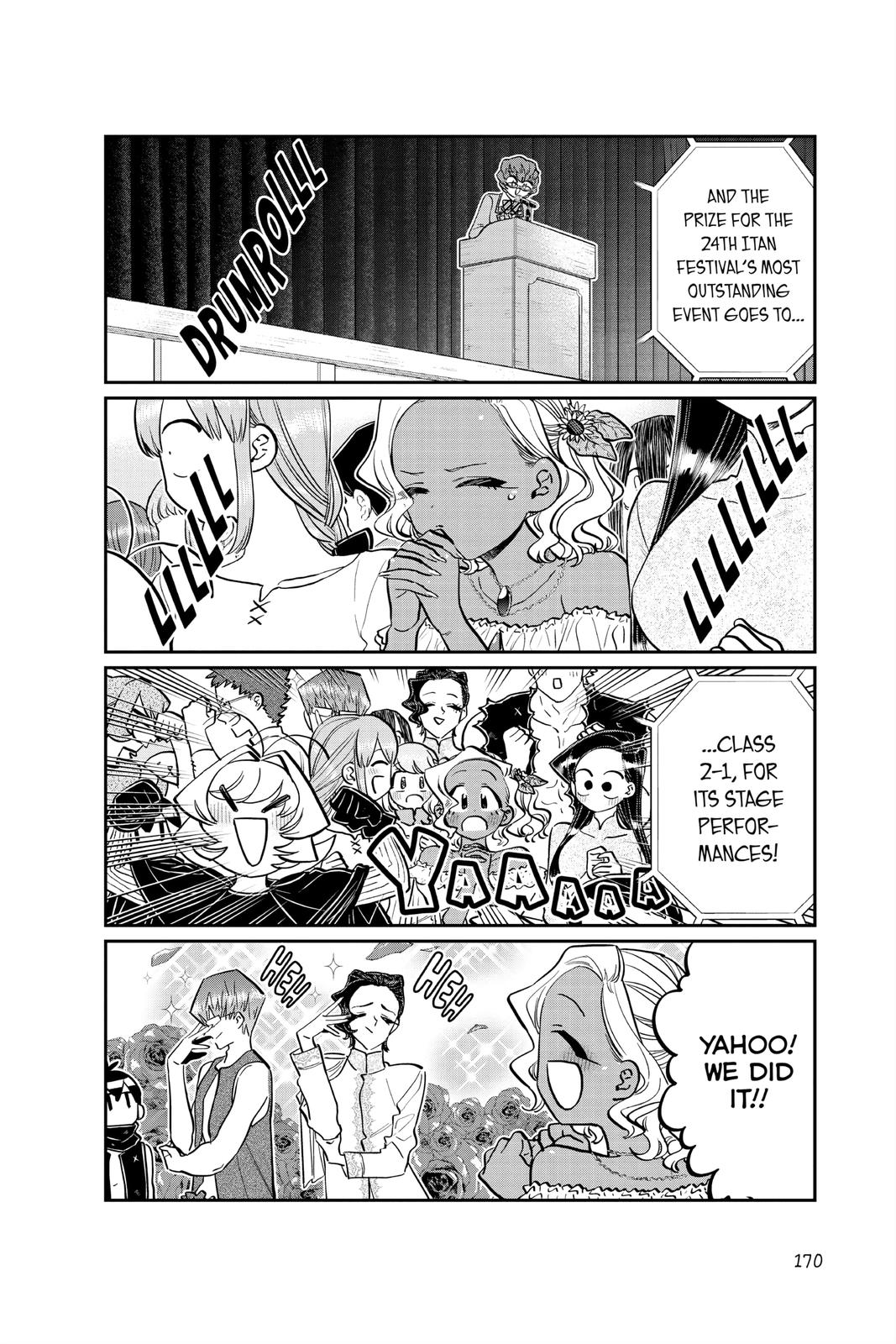 Komi Can’t Communicate Chapter 234