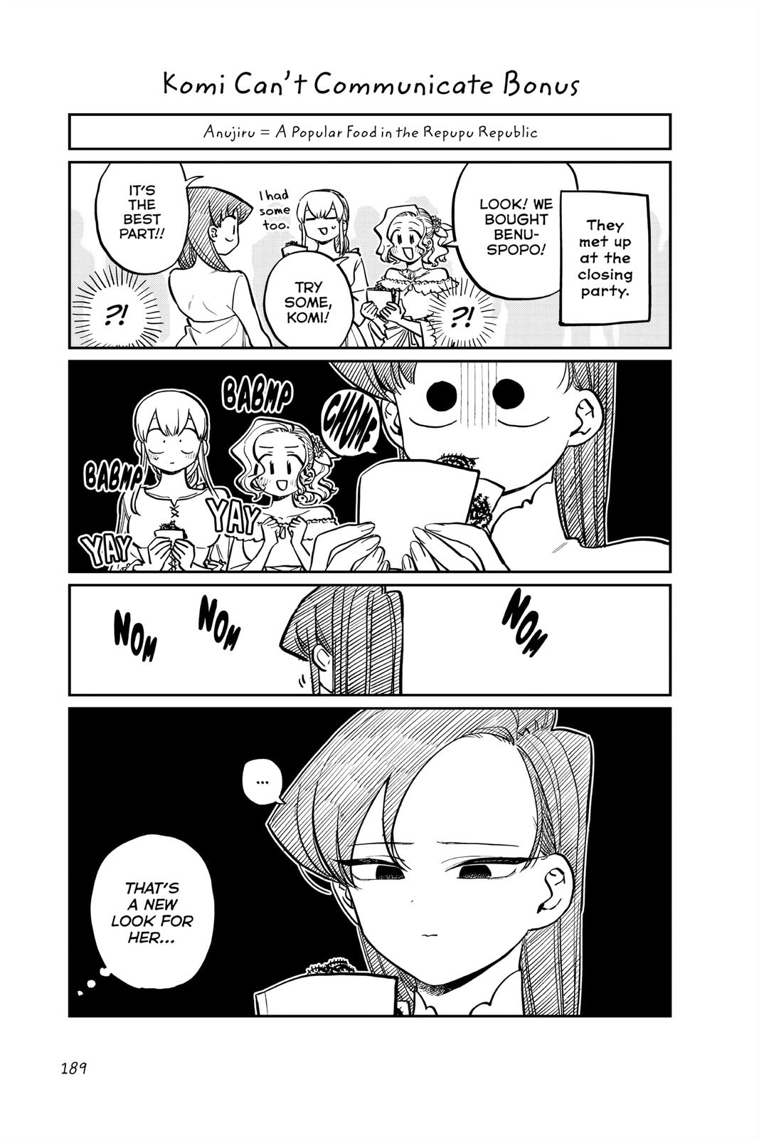 Komi Can’t Communicate Chapter 234