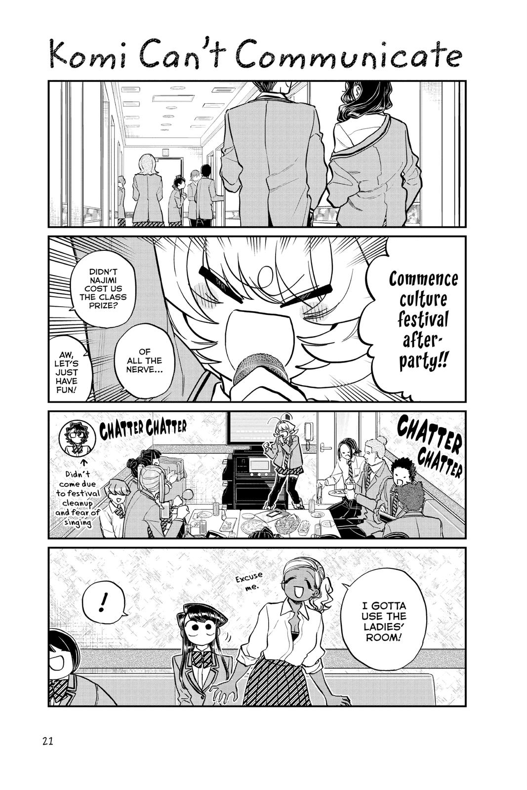 Komi Can’t Communicate Chapter 236