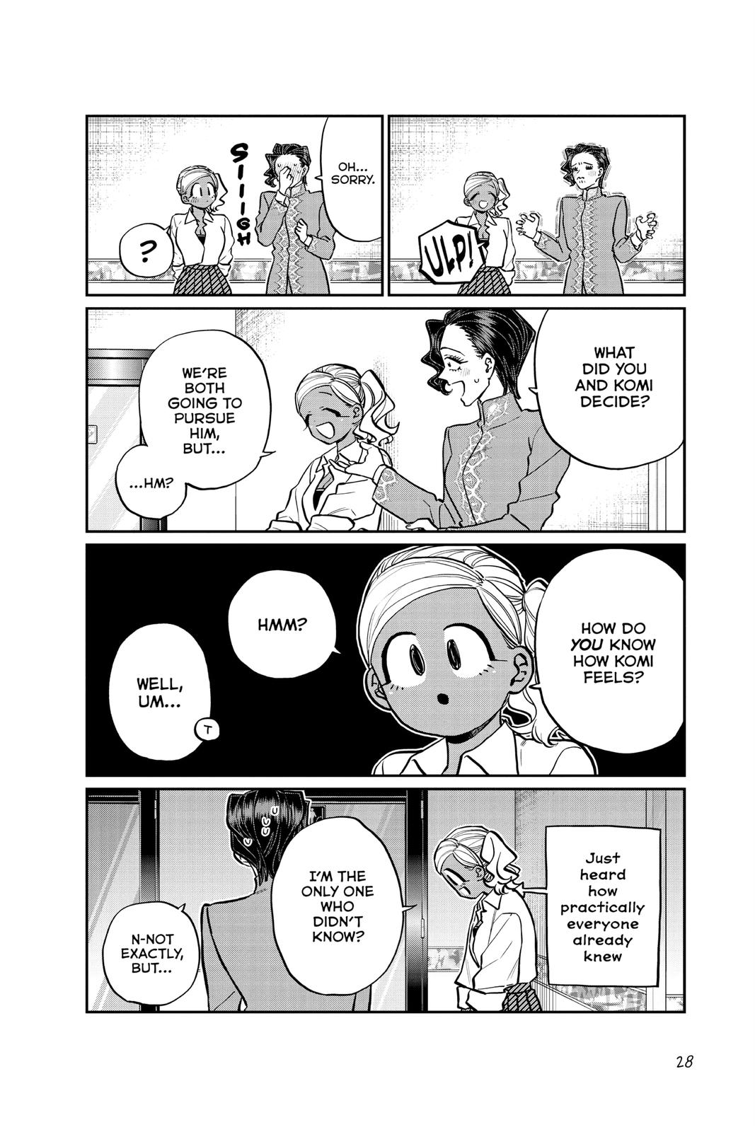 Komi Can’t Communicate Chapter 236