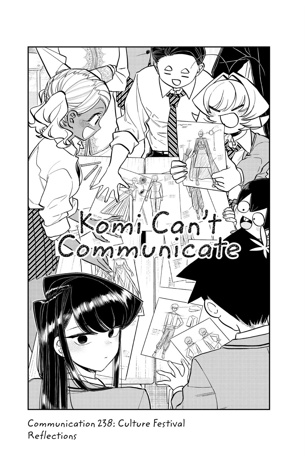 Komi Can’t Communicate Chapter 238