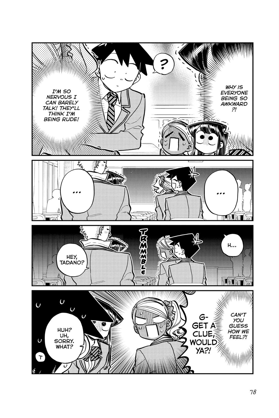 Komi Can’t Communicate Chapter 240