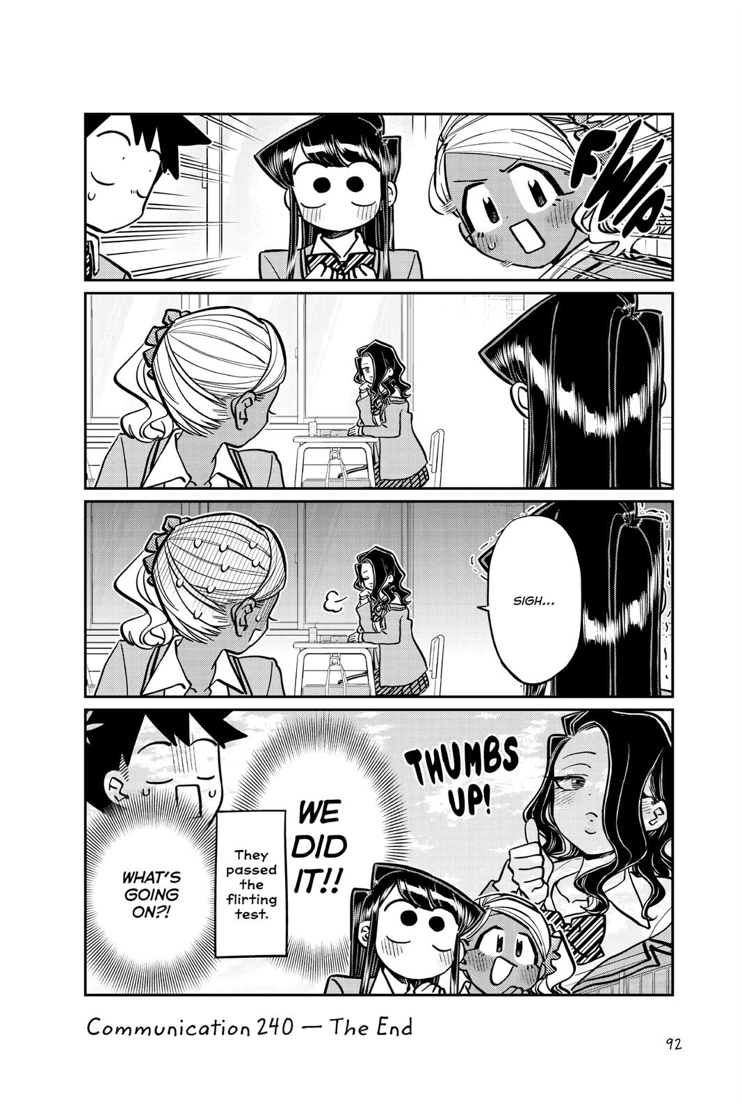 Komi Can’t Communicate Chapter 240