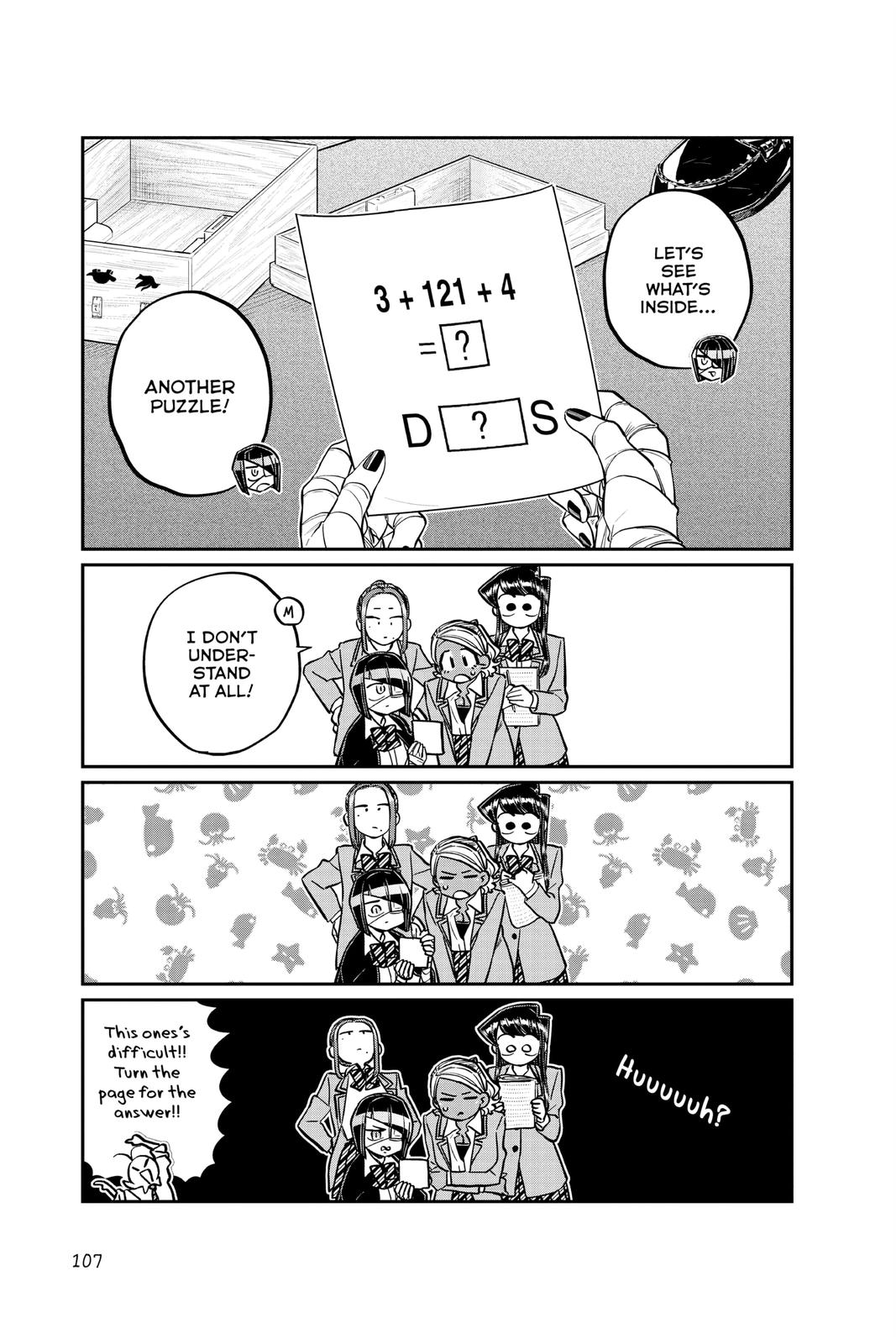 Komi Can’t Communicate Chapter 241