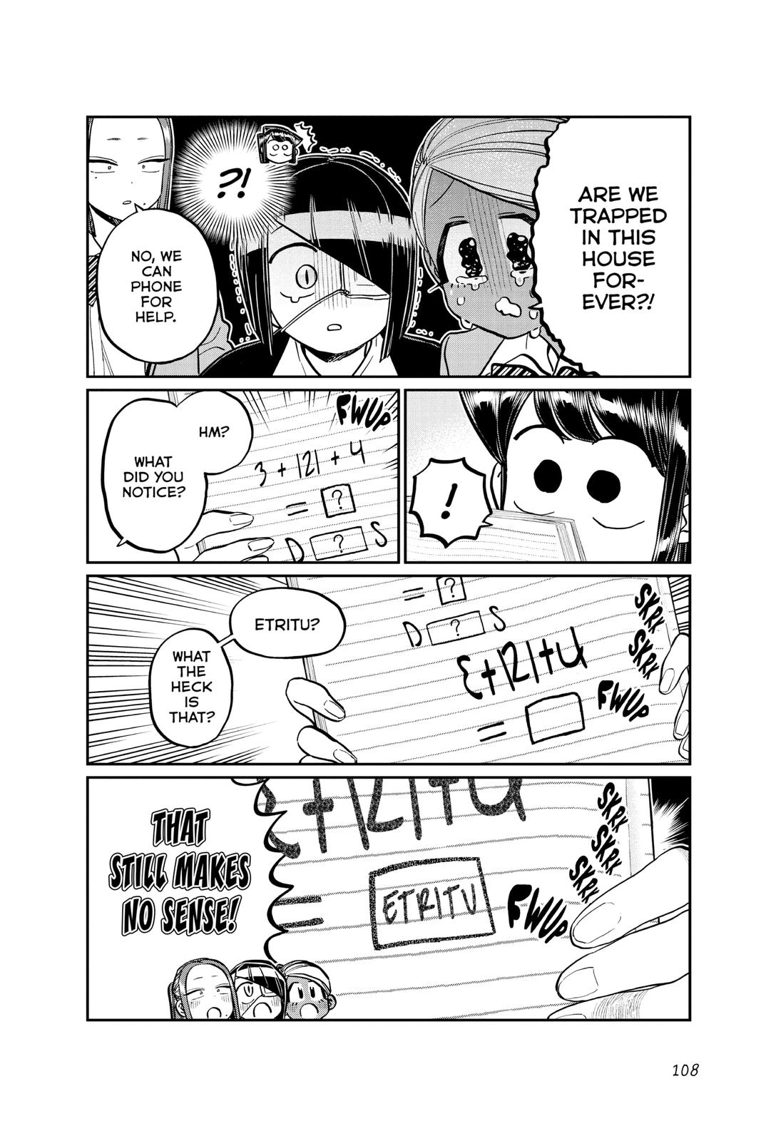 Komi Can’t Communicate Chapter 241