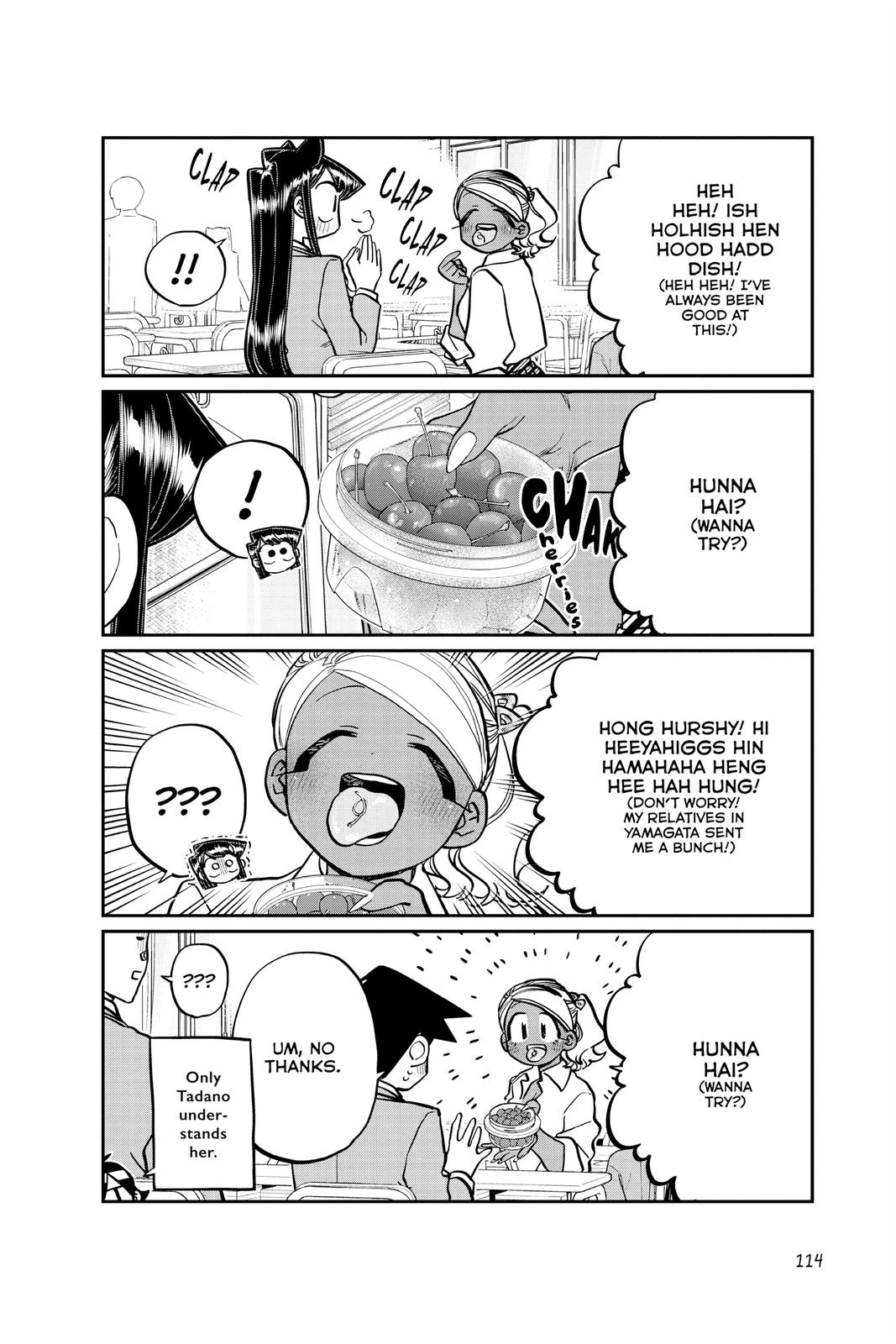 Komi Can’t Communicate Chapter 242