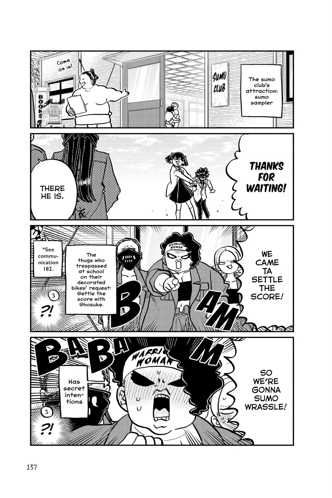 Komi Can’t Communicate Chapter 244