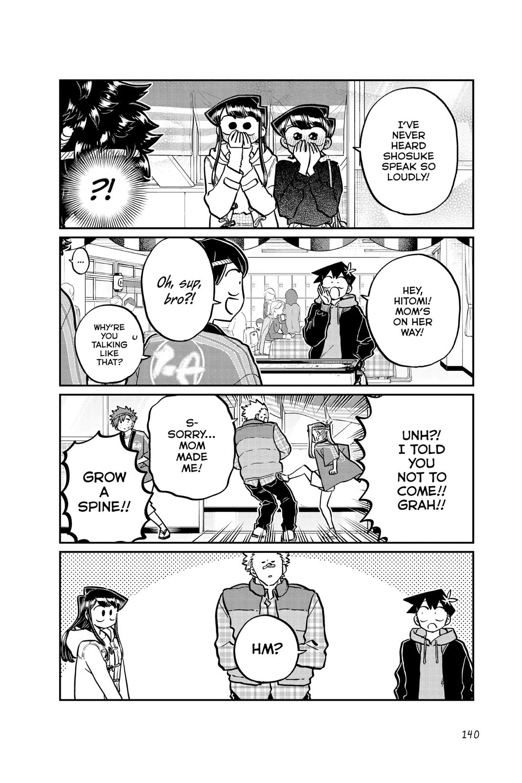 Komi Can’t Communicate Chapter 244