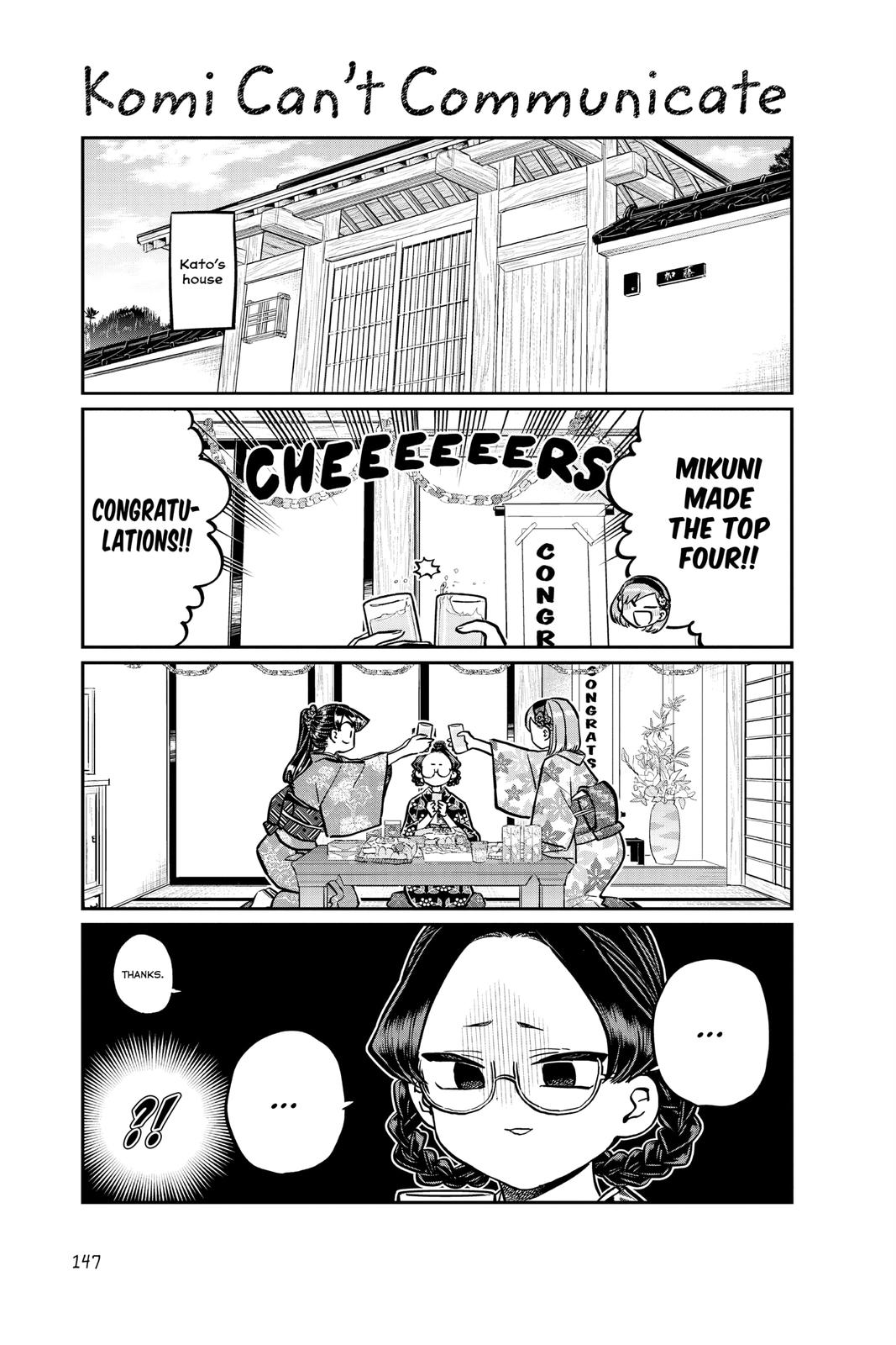 Komi Can’t Communicate Chapter 245