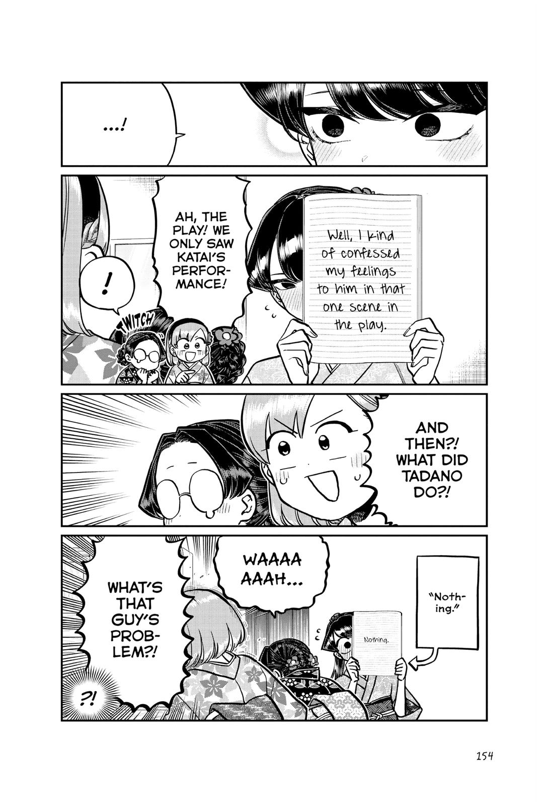 Komi Can’t Communicate Chapter 245