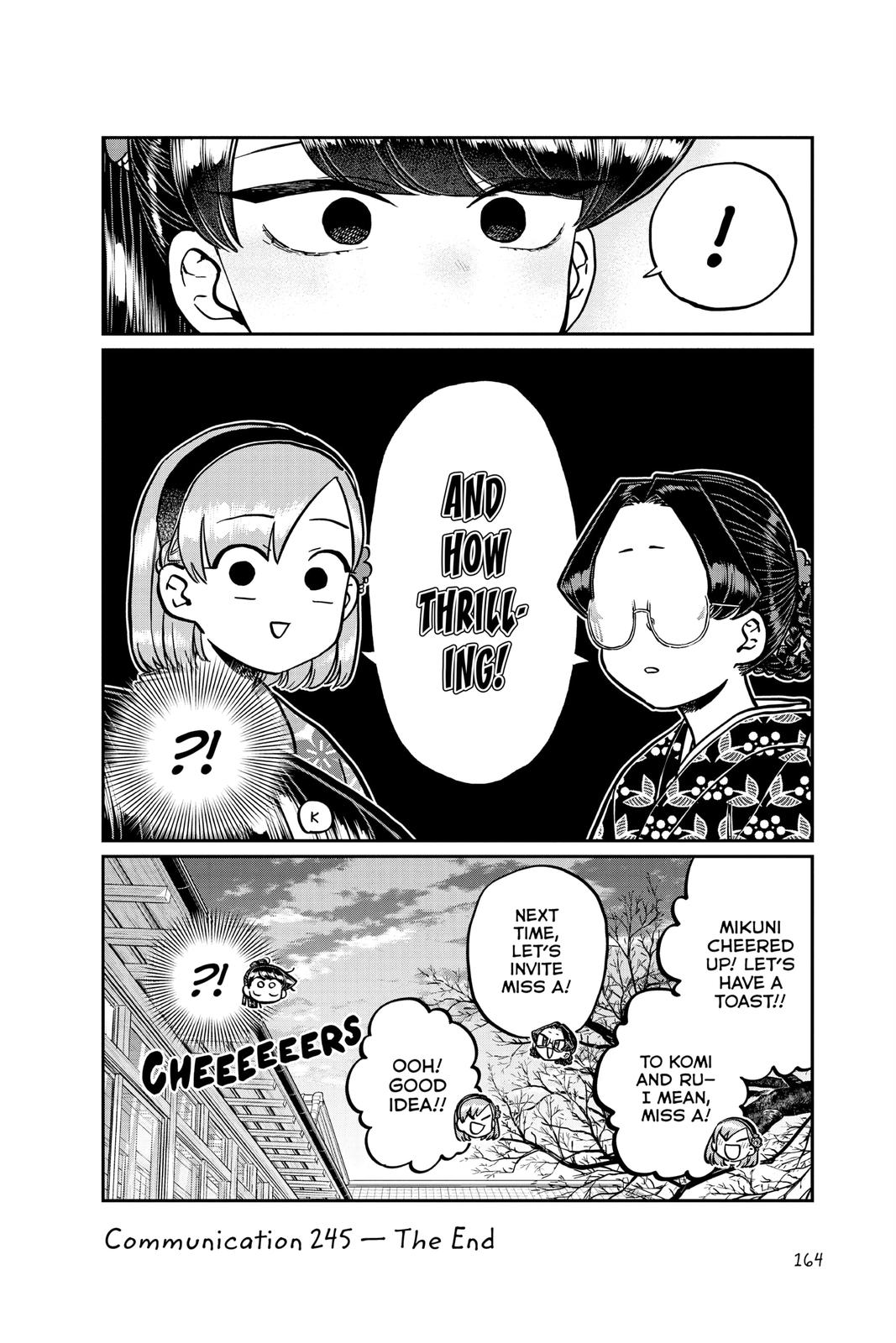 Komi Can’t Communicate Chapter 245
