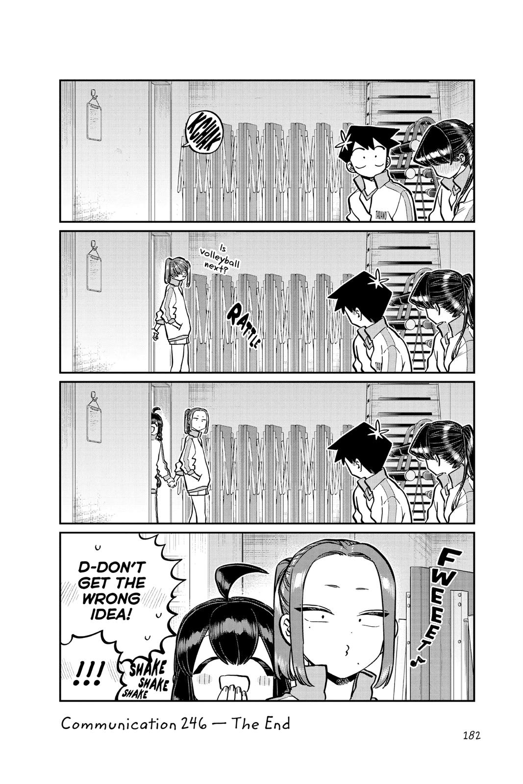 Komi Can’t Communicate Chapter 246