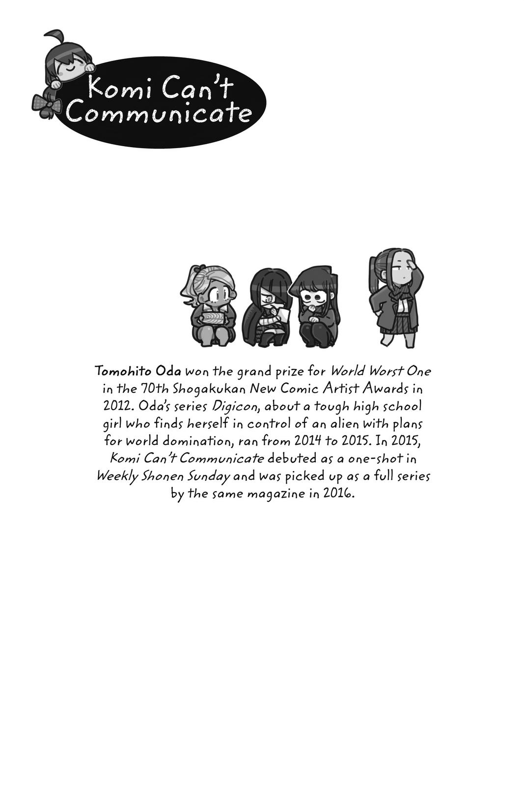 Komi Can’t Communicate Chapter 246.5