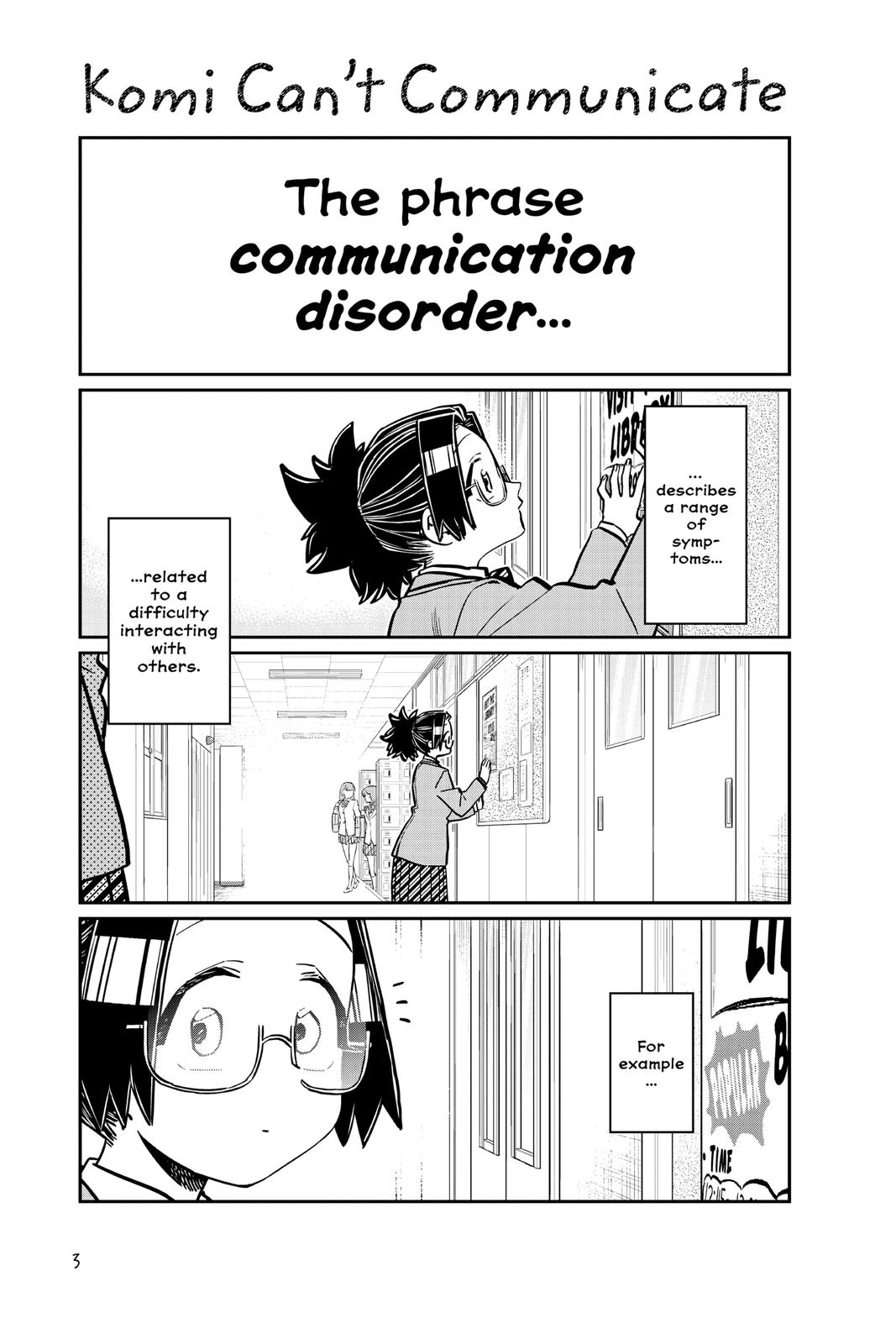 Komi Can’t Communicate Chapter 247