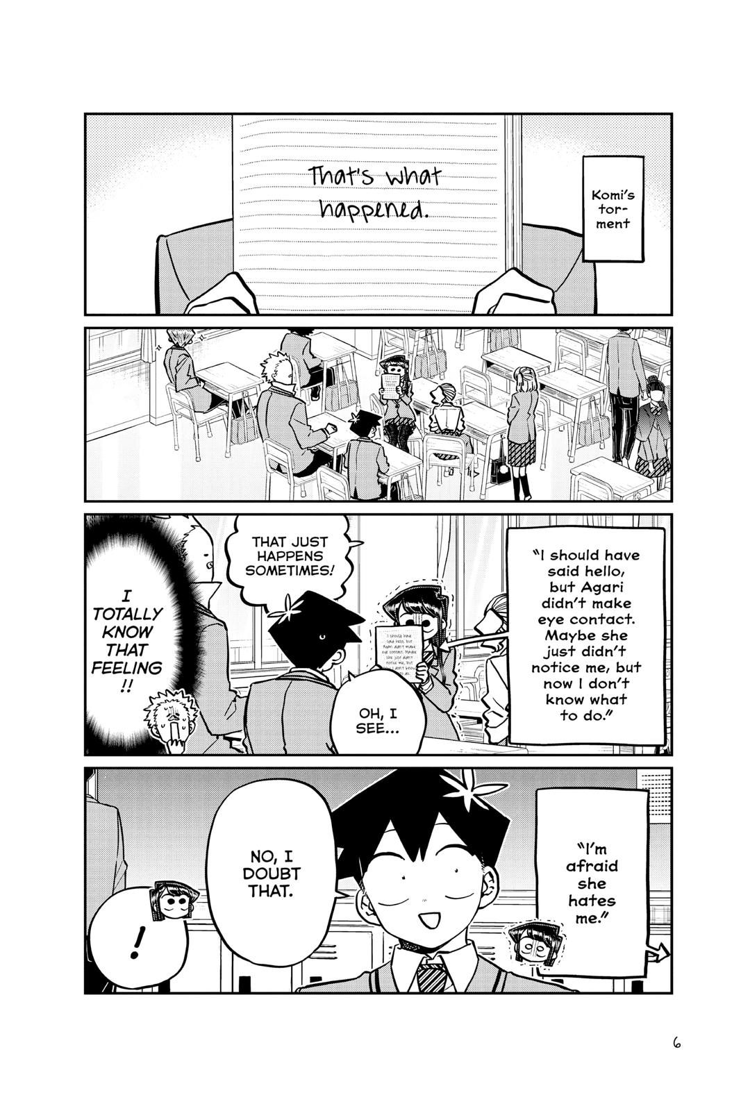 Komi Can’t Communicate Chapter 247