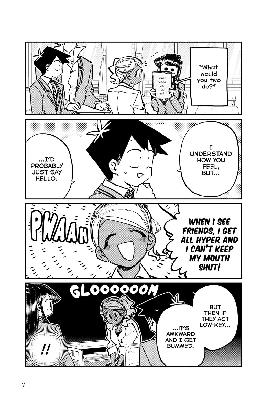 Komi Can’t Communicate Chapter 247