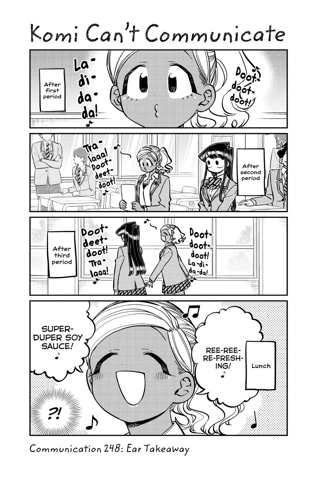 Komi Can’t Communicate Chapter 248