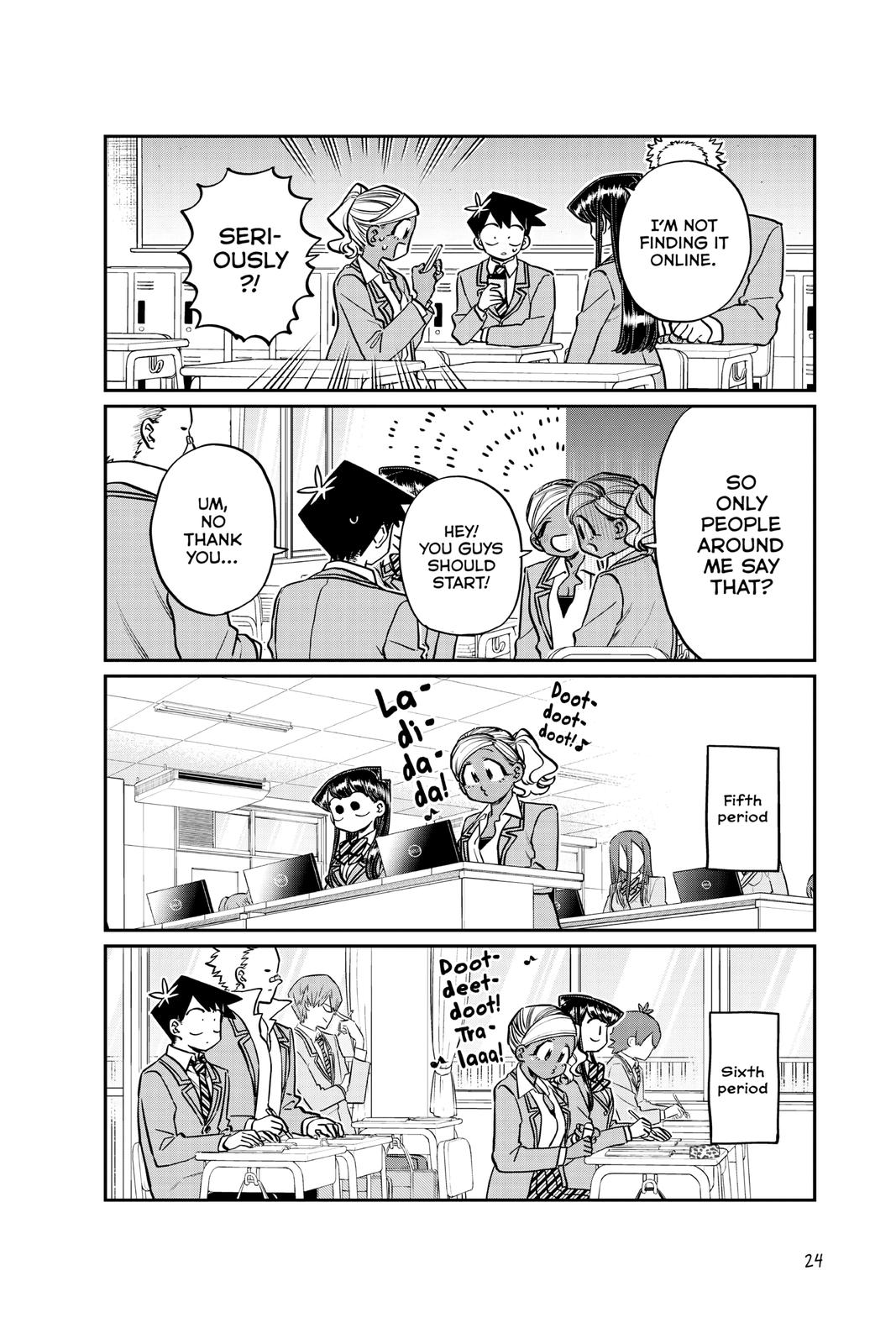 Komi Can’t Communicate Chapter 248