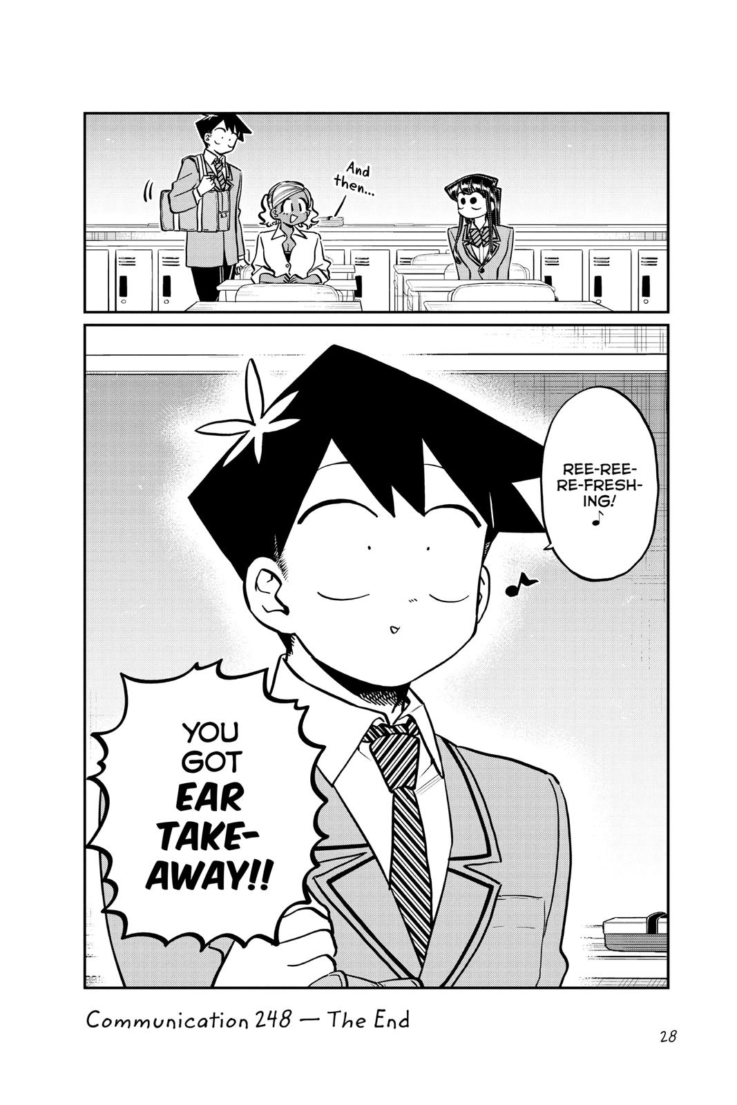 Komi Can’t Communicate Chapter 248
