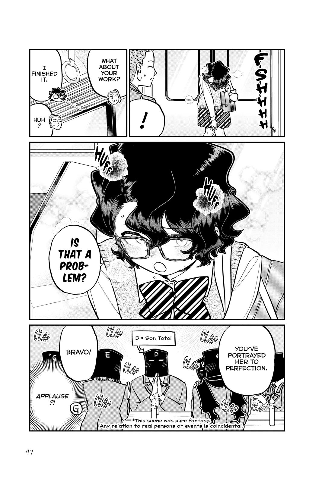 Komi Can’t Communicate Chapter 250