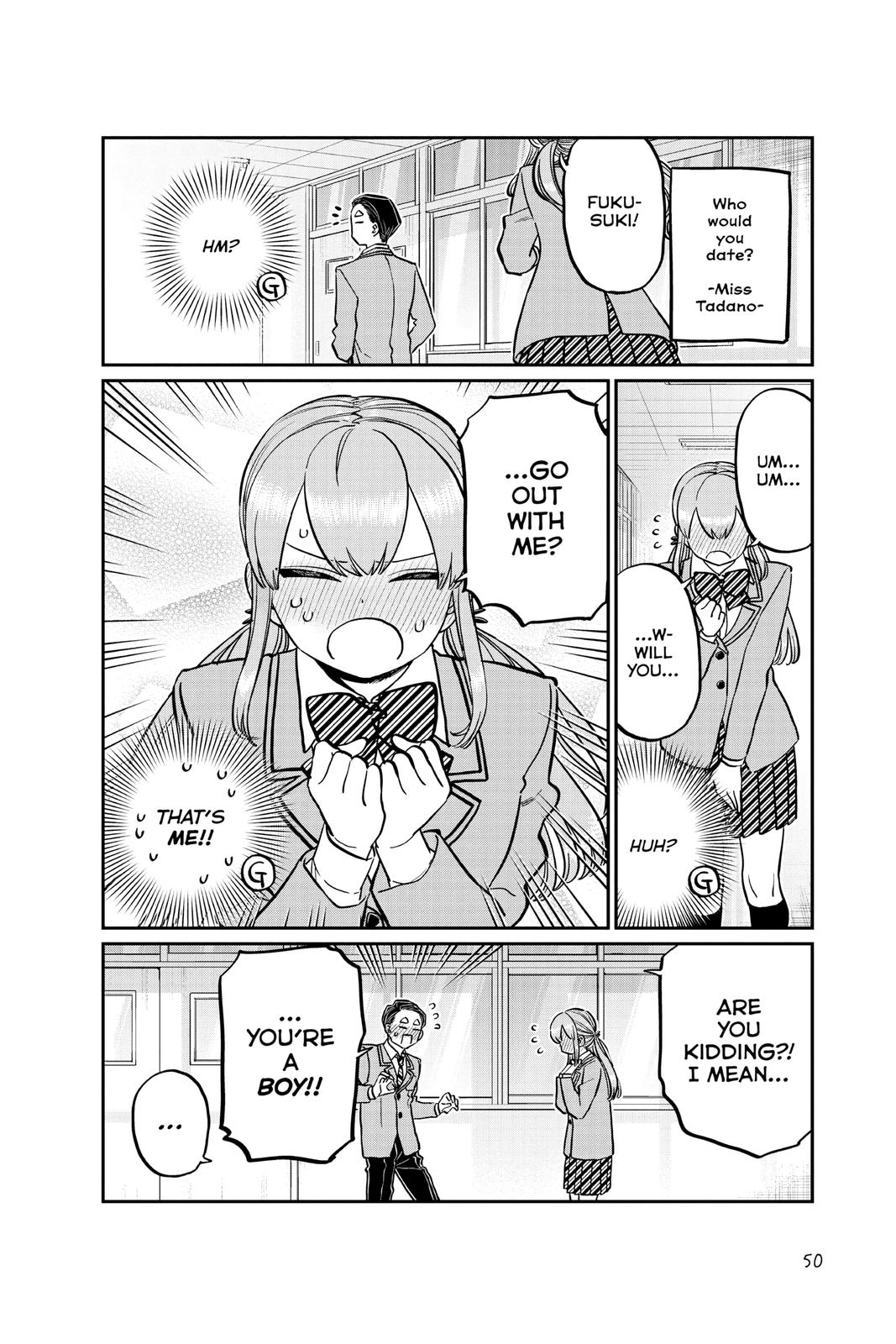 Komi Can’t Communicate Chapter 250