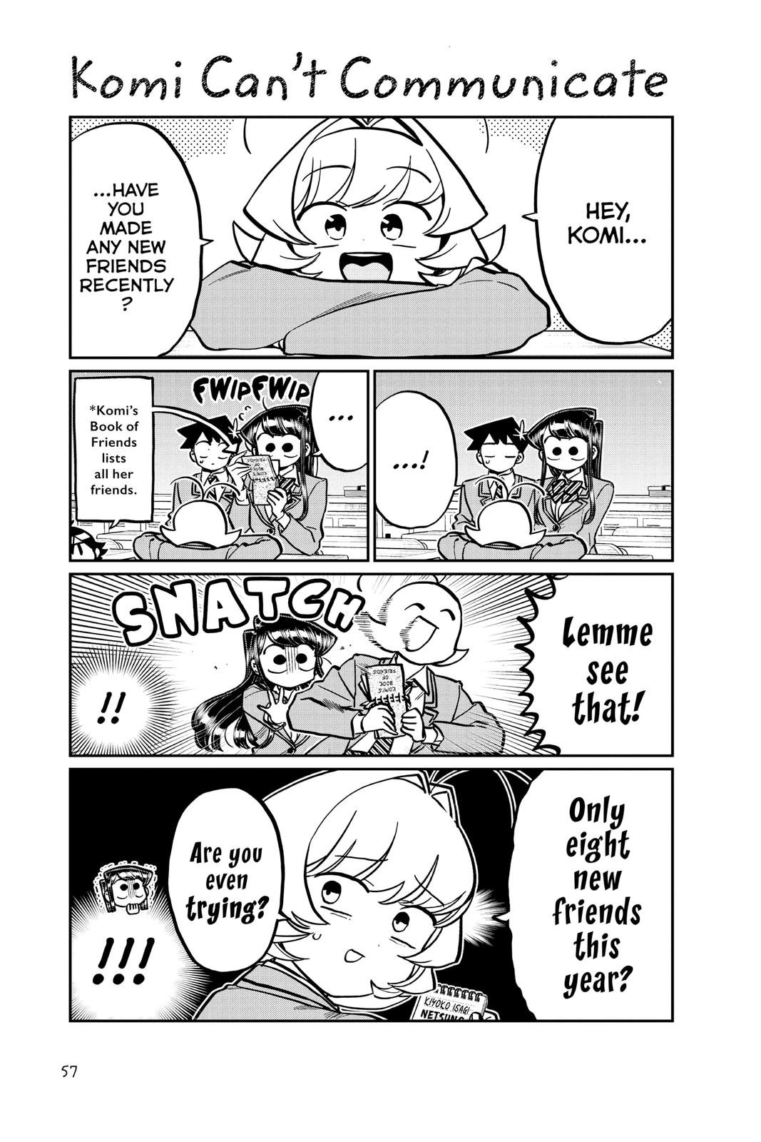 Komi Can’t Communicate Chapter 251