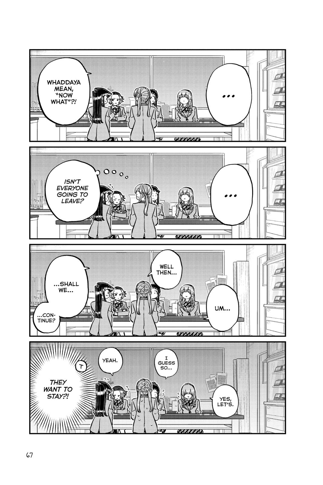 Komi Can’t Communicate Chapter 251