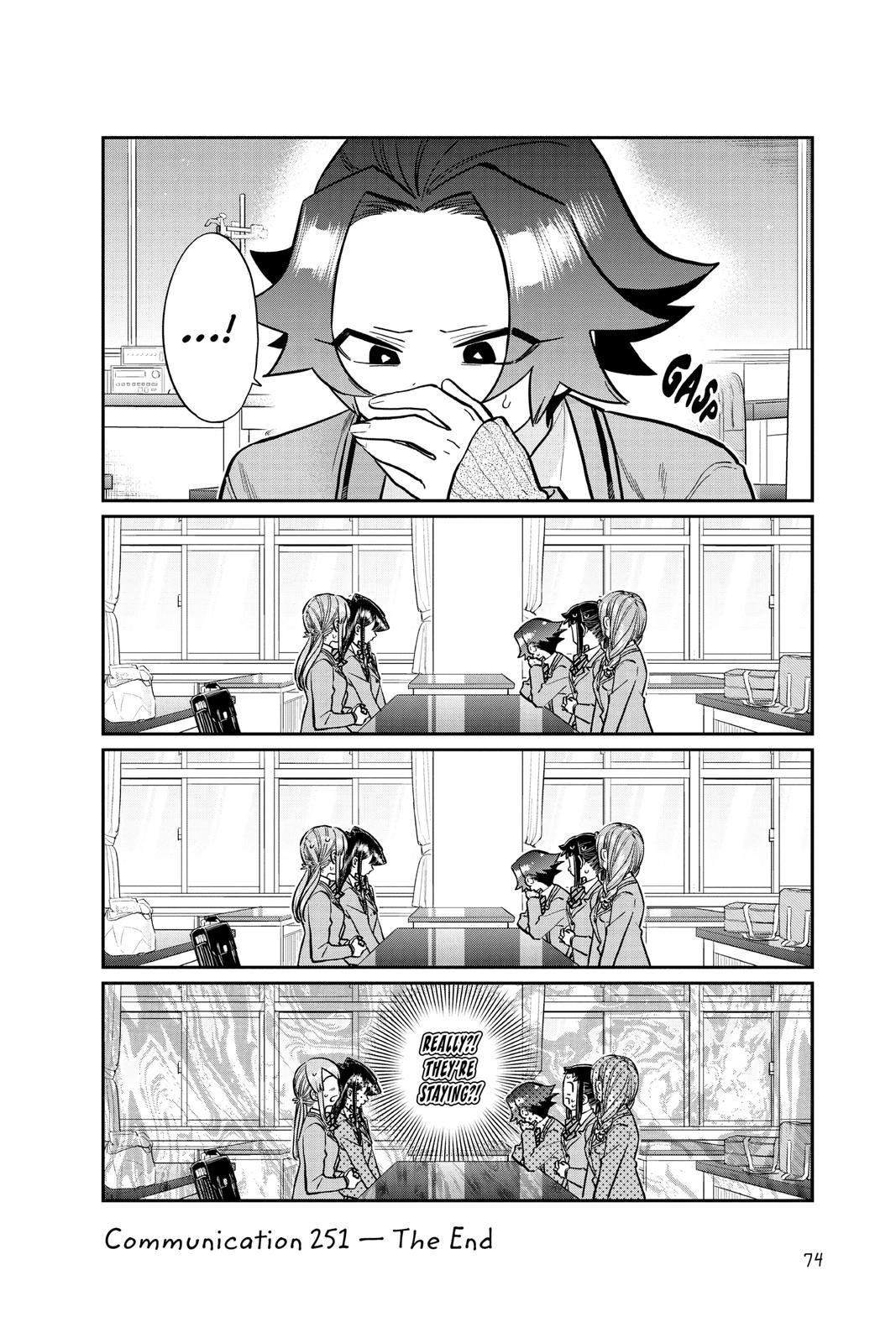 Komi Can’t Communicate Chapter 251