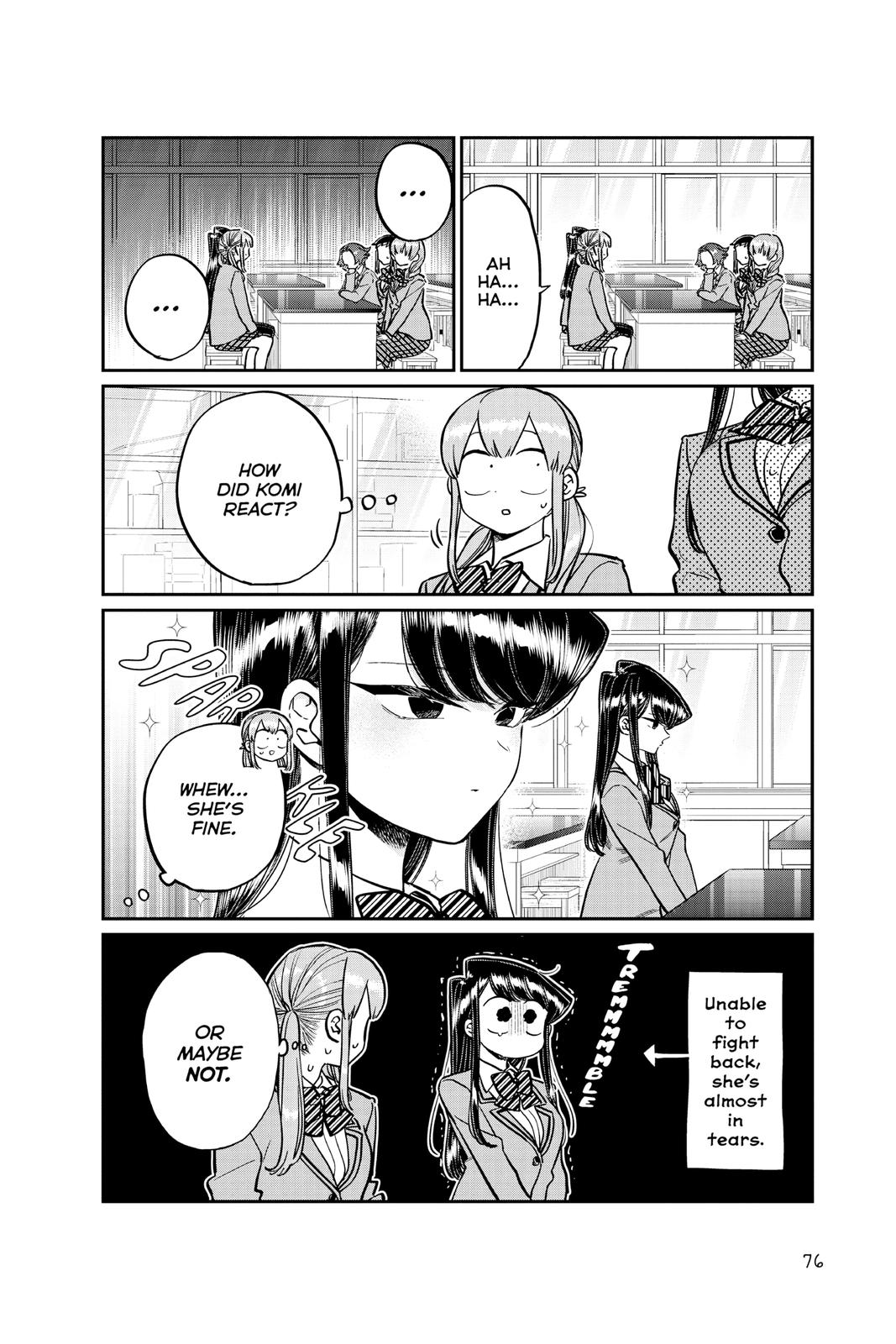 Komi Can’t Communicate Chapter 252