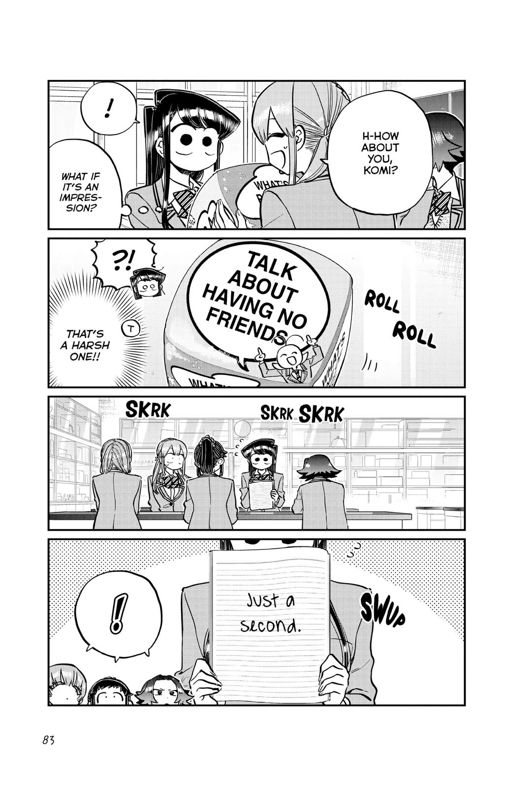 Komi Can’t Communicate Chapter 252