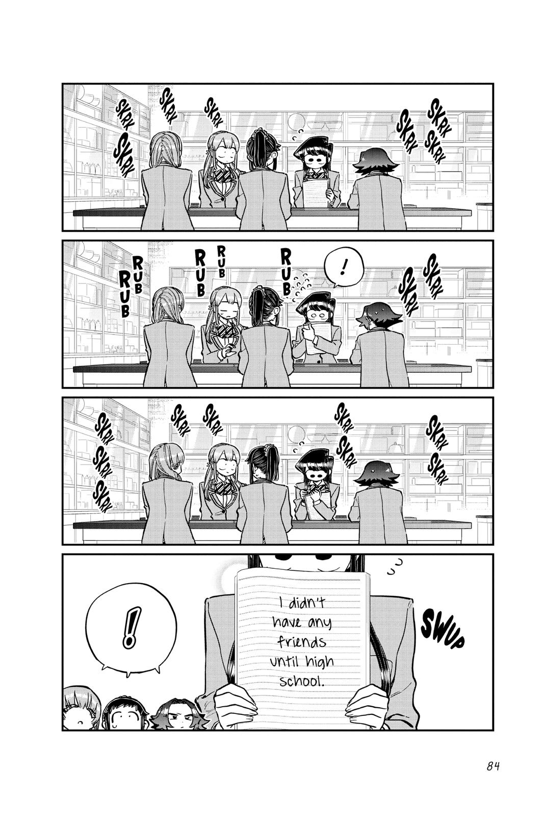 Komi Can’t Communicate Chapter 252