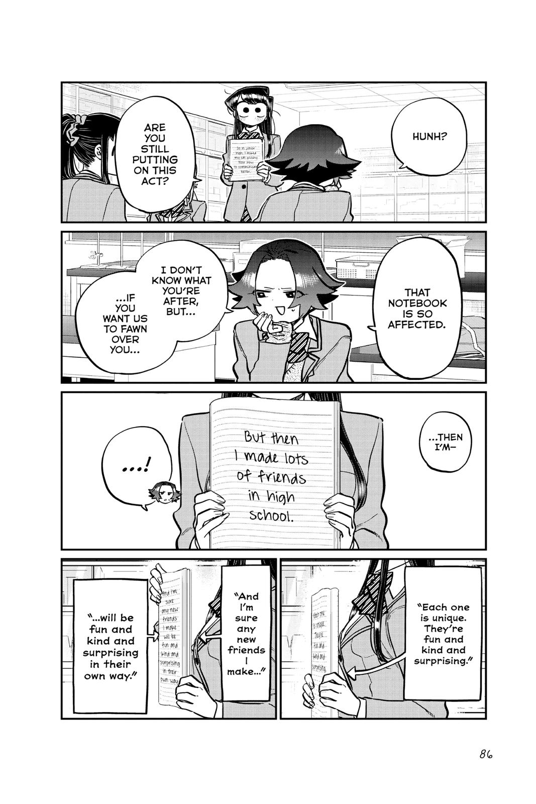 Komi Can’t Communicate Chapter 252