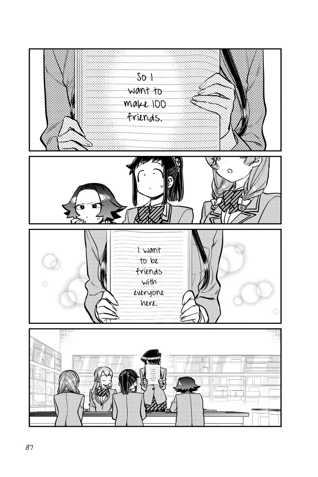 Komi Can’t Communicate Chapter 252